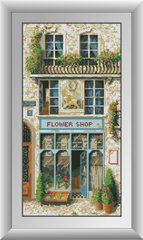 Алмазна мозаїка "Квітковий магазин" Dream Art в коробці 30498 в інтернет-магазині "Я - Picasso"