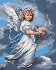 Картина по номерам - Небесный ангел 40x50 в интернет-магазине "Я - Picasso"