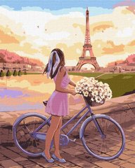Картина за номерами "Романтика в Парижі" Ідейка полотно на підрамнику 40x50см KHO2607 в інтернет-магазині "Я - Picasso"