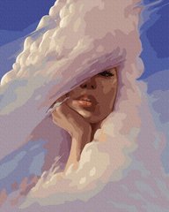 Картина за номерами "Хмарна дама" BrushMe полотно на підрамнику 40x50см GX35336 в інтернет-магазині "Я - Picasso"