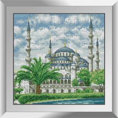 31072 Голубая мечеть (Стамбул). Dream Art. Набор алмазной живописи (квадратные, полная) в интернет-магазине "Я - Picasso"