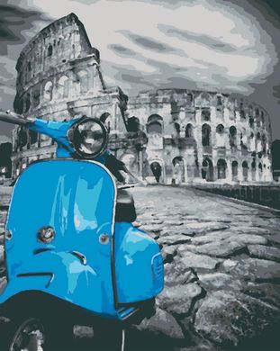 Картина за номерами "Рим" полотно на підрамнику 40x50 см RB-0151 в інтернет-магазині "Я - Picasso"