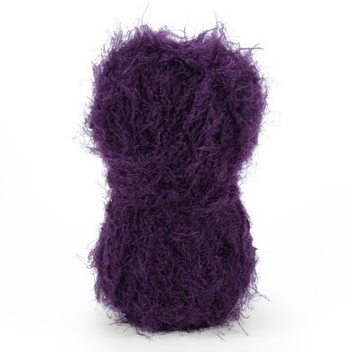 Пряжа Fluffy/Флуфи, фиолетовый В-714, Popyarn