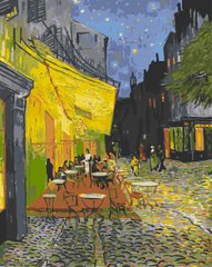 Картина по номерам "Ночная терраса кафе. Ван Гог" Origami 40x50 см LW 30490 в интернет-магазине "Я - Picasso"