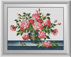 Алмазна мозаїка "Рожеві троянди" Dream Art в коробці 30629 в інтернет-магазині "Я - Picasso"