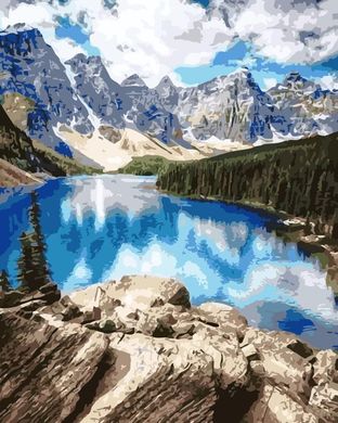Картина по номерам - Удивительные горы 40x50 см в интернет-магазине "Я - Picasso"