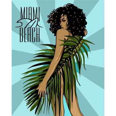 Картина по номерам - Miami Beach 40x50 в интернет-магазине "Я - Picasso"