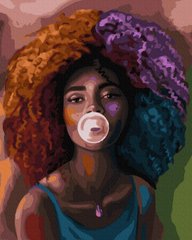Картина за номерами "В стилі хуба-буба" BrushMe полотно на підрамнику 40х50см PGX39965 в інтернет-магазині "Я - Picasso"