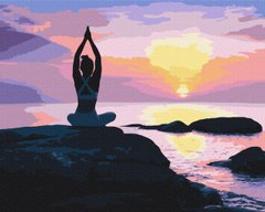 Картина за номерами "Ранкова медитація" BrushMe полотно на підрамнику 40х50см BS52165 в інтернет-магазині "Я - Picasso"