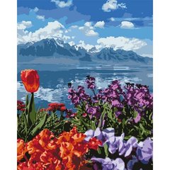 Картина за номерами "Квітковий рай" Ідейка полотно на підрамнику 40x50см КНО2278 в інтернет-магазині "Я - Picasso"