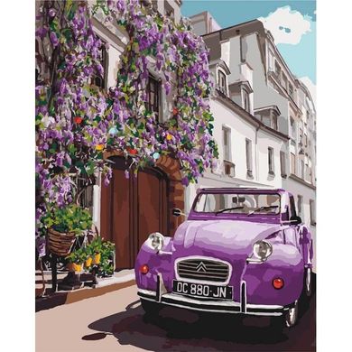 Картина за номерами "Чарівний Париж" Ідейка полотно на підрамнику 40x50см КНО3556 в інтернет-магазині "Я - Picasso"