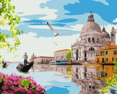 Картина за номерами "Яскрава Венеція" Ідейка полотно на підрамнику 40x50см KHO36204 в інтернет-магазині "Я - Picasso"