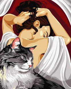 Картина по номерам - Кошки как люди 40x50 см в интернет-магазине "Я - Picasso"