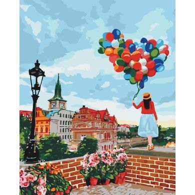 Картина за номерами "Гуляючи по Празі" Ідейка полотно на підрамнику 40x50см КНО3518 в інтернет-магазині "Я - Picasso"