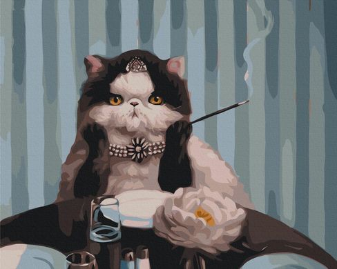 Картина за номерами "Сніданок в Тіффані. Lucia Heffernan" BrushMe полотно на підрамнику 40x50см BS53475 в інтернет-магазині "Я - Picasso"