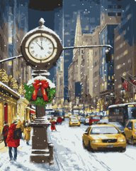 Картины по номерам "Зима в Нью-Йорке" Artissimo холст на подрамнике 40x50 см PN9204 в интернет-магазине "Я - Picasso"