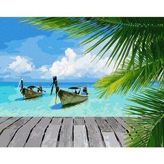 Картина по номерам - Райское побережье в интернет-магазине "Я - Picasso"