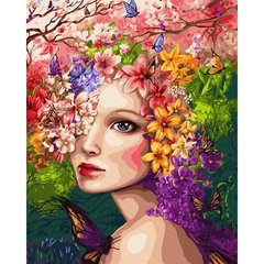 Картина за номерами "Весняна німфа" BrushMe полотно на підрамнику 40х50см GX31965 в інтернет-магазині "Я - Picasso"