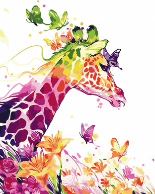Картина по номерам - Сказочный жираф 40x50см в интернет-магазине "Я - Picasso"