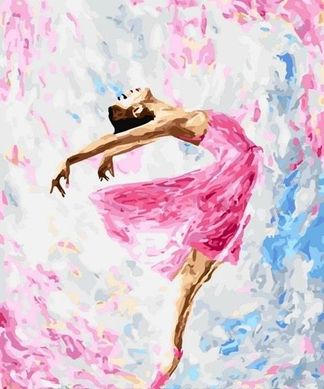 Картина за номерами "Танець фарб" BrushMe полотно на підрамнику 40x50см GX29767 в інтернет-магазині "Я - Picasso"