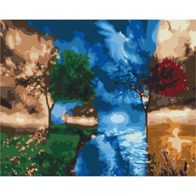 Картина за номерами "Пори року" BrushMe полотно на підрамнику 40x50см BS26007 в інтернет-магазині "Я - Picasso"