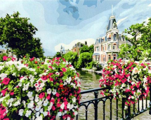 Картина за номерами "Амстердам" BrushMe полотно на підрамнику 40x50см GX21698 в інтернет-магазині "Я - Picasso"