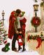 Картини за номерами "Різдво з любов'ю" Artissimo полотно на підрамнику 40x50 см PN3404