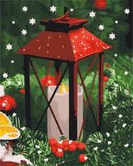 Картина за номерами "Світло новорічної ночі" BrushMe полотно на підрамнику 40х50см BS52752 в інтернет-магазині "Я - Picasso"