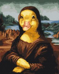 Картина за номерами "Мона качечка. Lucia Heffernan" BrushMe полотно на підрамнику 40x50см BS53620 в інтернет-магазині "Я - Picasso"