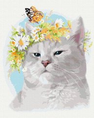 Картина за номерами "Котячий настрій" BrushMe полотно на підрамнику 40х50см BS52540 в інтернет-магазині "Я - Picasso"