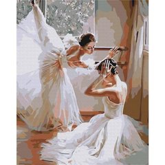 Картина за номерами "Повітряні балерини" BrushMe полотно на підрамнику 40x50см BS399 в інтернет-магазині "Я - Picasso"