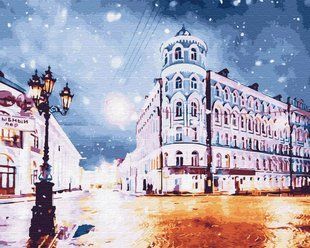 Картина по номерам - Ночной город 40х50 в интернет-магазине "Я - Picasso"