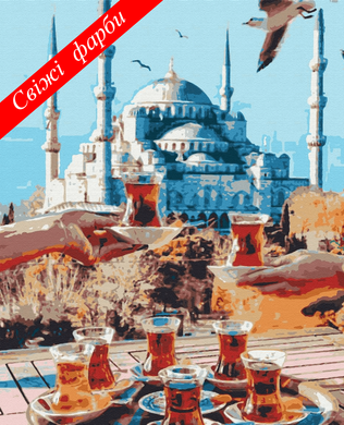 Картина по номерам "Стамбул" холст на подрамнике 40x50 см RB-0034 в интернет-магазине "Я - Picasso"