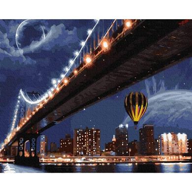 Картина по номерам - Огни ночного города 40х50 в интернет-магазине "Я - Picasso"