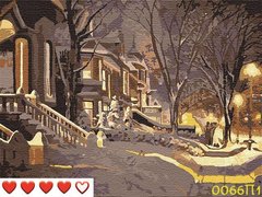 Картини за номерами "Зимовий Нью-Йорк" Барви полотно на підрамнику 40x50 см 0066П1 в інтернет-магазині "Я - Picasso"