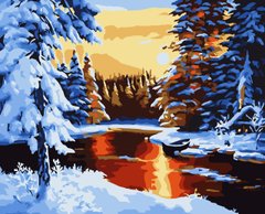 Картины по номерам "Сказочная зима" Artissimo холст на подрамнике 50x60 см PNX2746 в интернет-магазине "Я - Picasso"