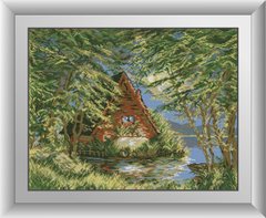 Алмазна мозаїка "Лісовий будиночок" Dream Art в коробці 31063 в інтернет-магазині "Я - Picasso"