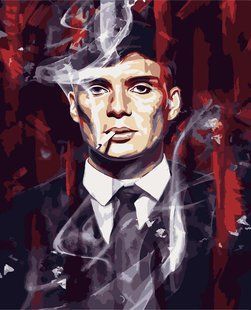 Картины по номерам "Острые козырьки. Том Шелби" Artissimo холст на подрамнике 50x60 см PNX2009 в интернет-магазине "Я - Picasso"