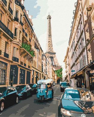 Картина по номерам - Туристический Париж 40x50см в интернет-магазине "Я - Picasso"