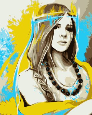 Картини за номерами "Україна" Artissimo полотно на підрамнику 50x60 см PNХ2177 в інтернет-магазині "Я - Picasso"