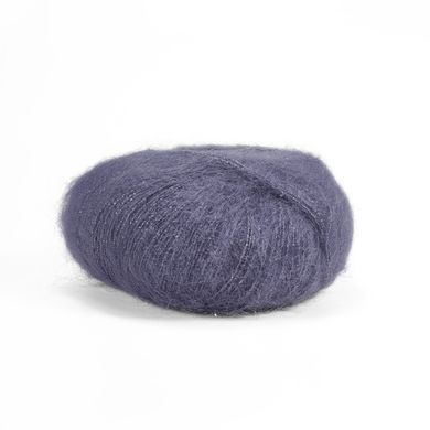 Пряжа Silk Mohair Lux/Силк Мохер Люкс, серо-лиловый 9373, Lana Gatto