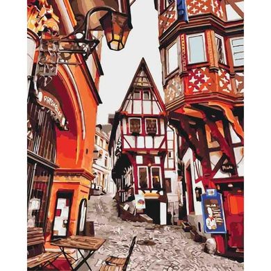 Картина по номерам - Яркие улицы Германии 40х50 в интернет-магазине "Я - Picasso"