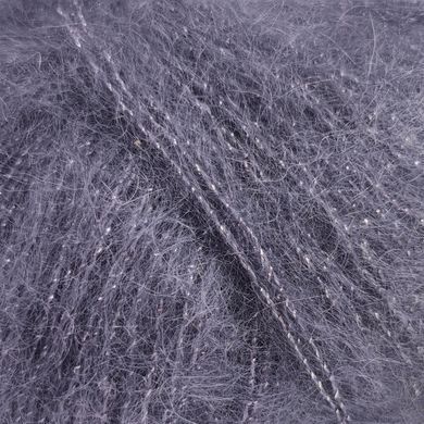 Пряжа Silk Mohair Lux/Силк Мохер Люкс, серо-лиловый 9373, Lana Gatto