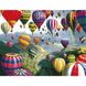 Картина по номерам - Воздушные шары 40х50