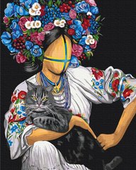 Картина за номерами "Квіткова" BrushMe полотно на підрамнику 40x50см BS53372 в інтернет-магазині "Я - Picasso"