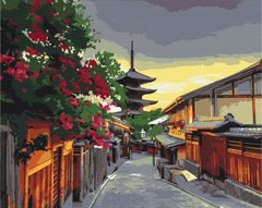 Картина за номерами "Вечір в Кіото " BrushMe полотно на підрамнику 40х50см GX51546 в інтернет-магазині "Я - Picasso"