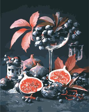 Картина за номерами "Інжир і виноград" ArtStory подарункова упаковка 40х50см AS0917 в інтернет-магазині "Я - Picasso"