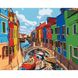 Картина за номерами "Фарби міста" Ідейка полотно на підрамнику 40x50см КНО3502