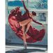 Картина за номерами "Танець вогню" Ідейка полотно на підрамнику 40x50см КНО4512