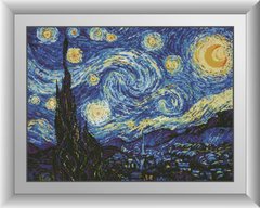 Звездная ночь. Ван Гог. Dream Art. Набор алмазной живописи 41x55 см в интернет-магазине "Я - Picasso"